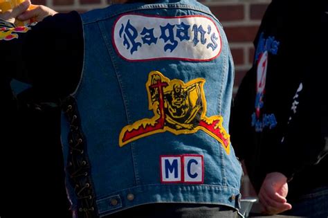 Pagan biker gang badges and their connection to spiritual beliefs